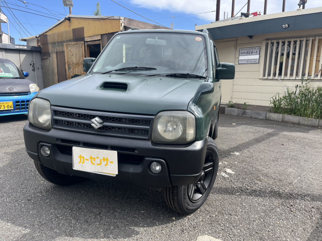 ジムニー XC 4WD ルーフレール 純正AW 背面タイヤ
