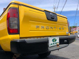 純正リアゲートもFRONTIERエンブレム付き!リアバンパーブラック塗装!純正ヒッチボール!