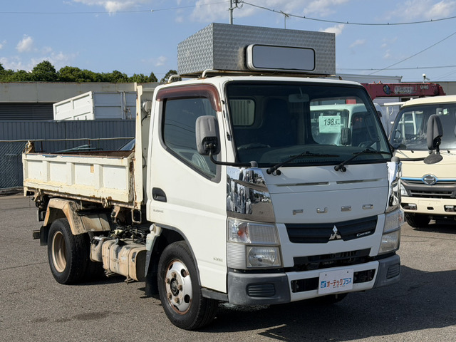 三菱ふそう キャンター ダンプ 極東開発製 三転ダンプ 積載3000kg の 