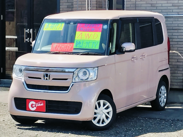N-BOX G L ホンダセンシング 4WD エンスタ ナビ Bカメラ LED ETC