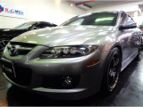 MAZDASPEEDチューンMZR2.3DISIターボエンジン6MTミッション4WDステンマフラーTEIN車高調CUSCO車高調SSR18アルミレカロシート追加メーターHIDライトETCナビTV