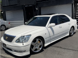 セルシオ 4.3 eR仕様 サンルーフ 車高調 エイムゲインマフラー