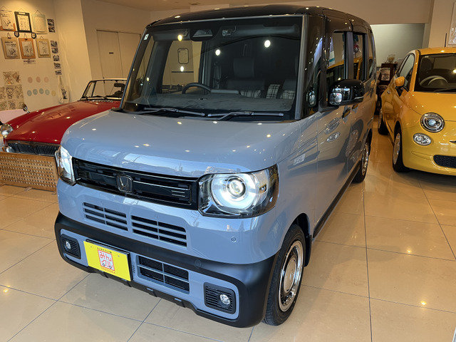 N-BOX ジョイ ターボ 2トーン 8型ナビTVBカメラ両パワスラドラレコ