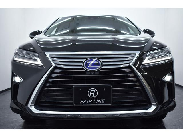 レクサス RX 450h バージョンL 黒革 サンルーフ LEDヘッドライト の