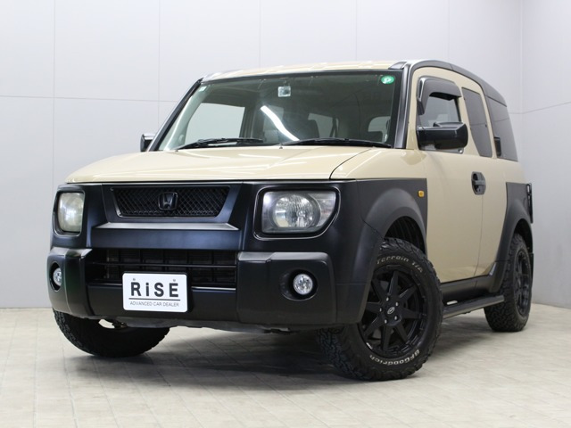 エレメント 2.4 4WD ベージュ全塗装済 社外ナビ バックカメラ