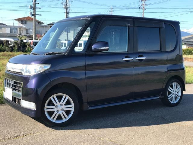 タントカスタム RS ターボ パワースライドドア ピラーレス