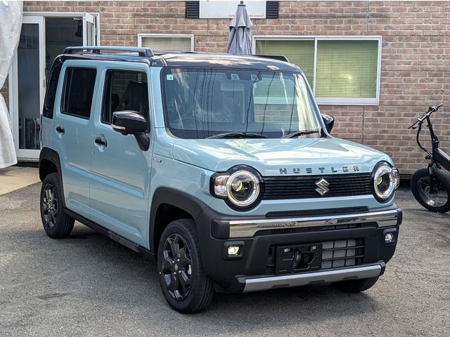 ハスラー タフワイルド ターボ 届出済未使用車 全方位モニター付ナビ