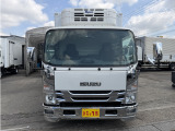 エルフ 冷蔵冷凍車 格納ゲート付きワイドロング冷凍車