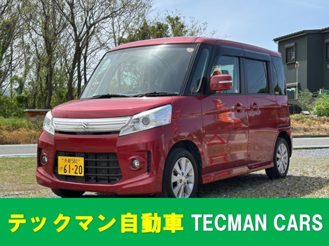 スペーシアカスタム XS 片側電動スライドドア プッシュスタート ETC ナビ