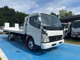 キャンター  極東開発フラトップ積載車 2t積 ETC