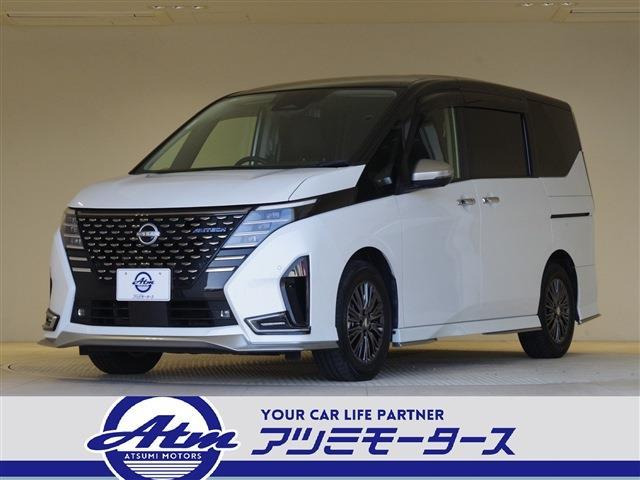 セレナ1.4 e-POWER AUTECH後席モニター12.3型ナビ 前後ドラレコ