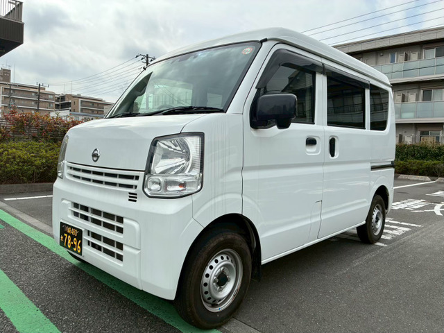 NV100クリッパー DX セーフティパッケージ ハイルーフ 5AGS車 黒ナンバー登録OK!【軽...
