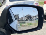 オプションのリアビークルディテクション(ブラインドスポットモニター)付き