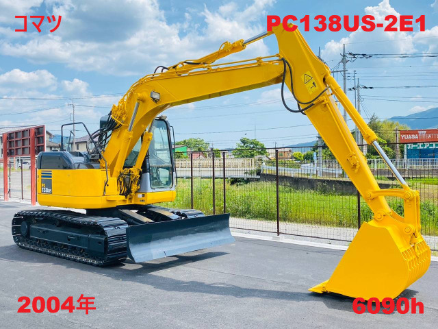 コマツ PC138US-2E1★2004年★