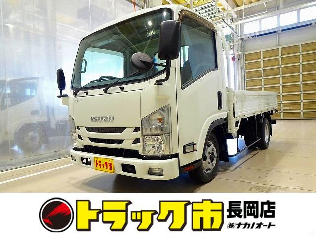 エルフ 3.0 ハイキャブ セミロング フルフラットロー ディーセル 2t 平ボデー