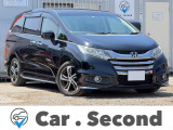 【中古車情報】ホンダ オデッセイ 2.4 アブソルート 社外ナビ 半革シート バックカメラ の中古車詳細（走行距離：12.7万km、カラー：ブラック、販売地域：兵庫県神戸市西区岩岡町野中）