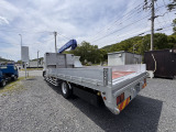 左側後方:アルミブロックは3開閉タイプです😊積載6500㎏💪✨車検1年付✨H24✨ワンオーナー‼️オートロングジャッキ,クレーンラジコン付👍ワイドロング(車両長さ:937㎝,幅:249㎝)