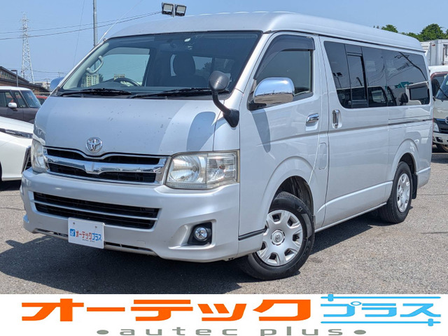 ハイエース 2.7 GL ロング ミドルルーフ 4WD 100V電源 ETC 純正オーディオ