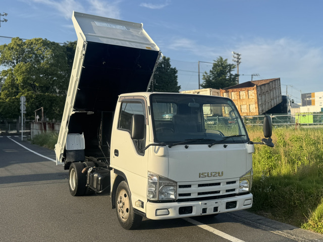 エルフ 3.0 強化ダンプ フルフラットロー ディーゼル 車検付