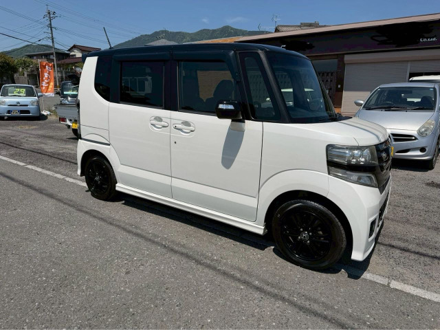 ホンダ N-BOXカスタム G Lパッケージ ツートンカラー!☆ナビTV☆バック