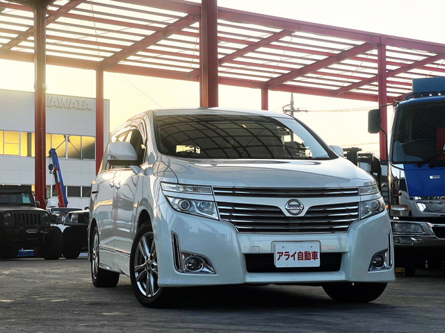 エルグランド 3.5 ハイウェイスター バックカメラ 両側パワスラ 後席モニター