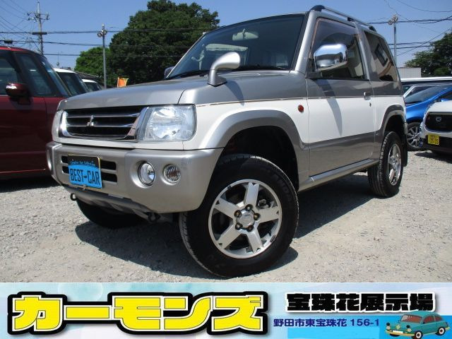 パジェロミニ サウンドビート エディション XR 4WD 走行6.5万キロ 社外足回り 15AW