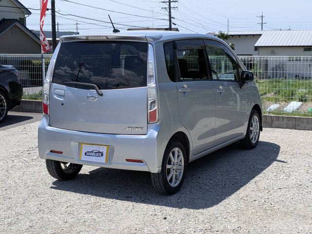 ダイハツ ムーヴカスタム X 車検ロング!スマートキー!Fタイヤ新品! の 