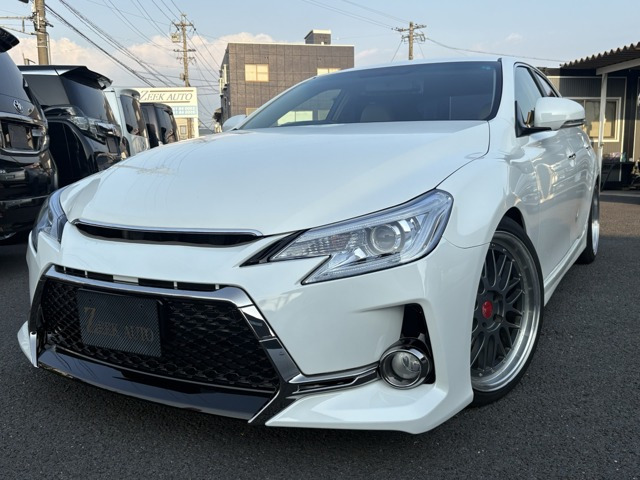 マークX 2.5 250G リラックスセレクション G'Sフロント リアバンパー 車高調