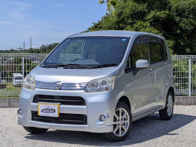 ムーヴカスタム X 車検ロング!スマートキー!Fタイヤ新品!