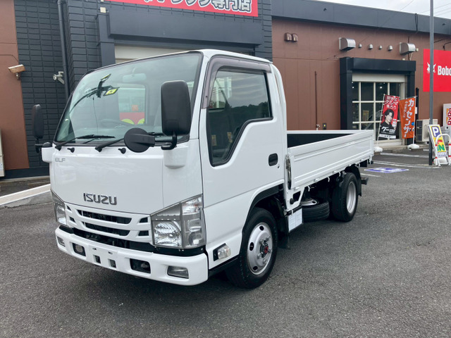 エルフ 2t積・平ボディ・4WD・全低床・AT車