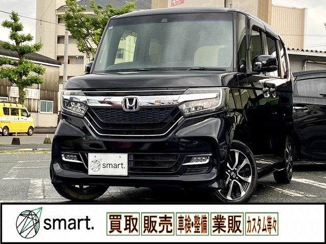 N-BOXカスタム G L ホンダセンシング 衝突軽減/電スラ/ナビTV/Bカメラ