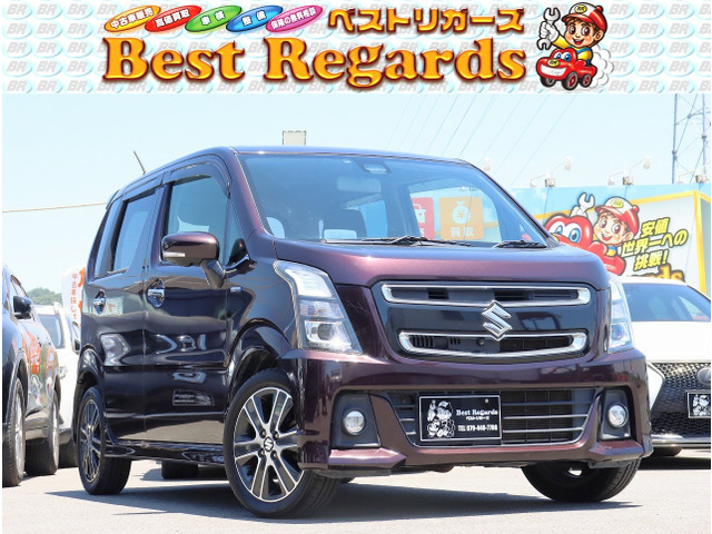 ワゴンRスティングレーハイブリッド(HYBRID) T車検整備付 10.3Mキロ シートヒータ