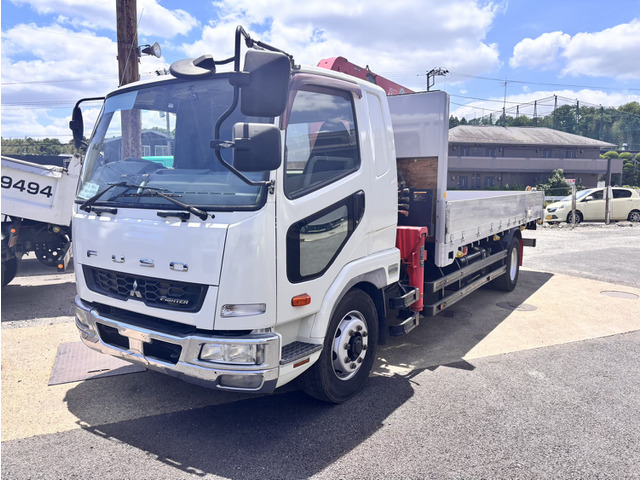 ファイター クレーン 増トン 4段クレーン車 アルミブロック