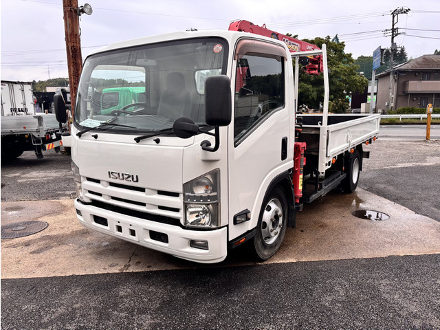 エルフ ワイドロング 3段ラジコンクレーン車