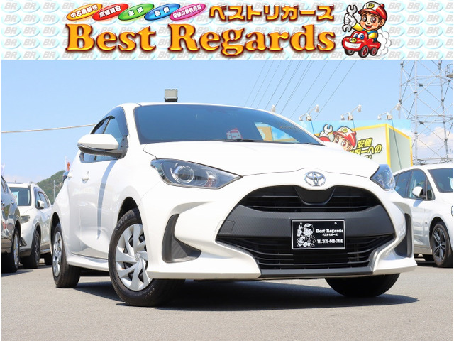 ヤリス 1.0 X 車検整備付 10.1Mキロ ナビ ETC