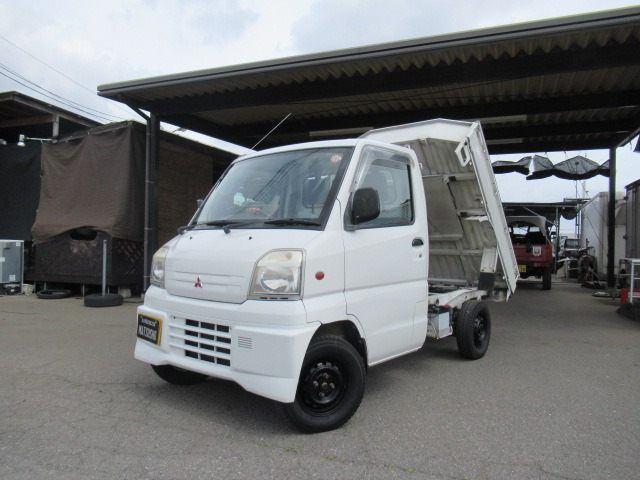 ミニキャブトラック 楽床ダンプ 4WD 5速MT エアコン