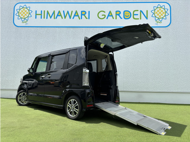 N-BOX+カスタム G 車いす仕様車 パワースライドドア 社外ナビ Bカメラ