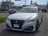 クラウン ハイブリッド 2.5 RS アドバンス 黒革シート サンルーフ TRDエアロ