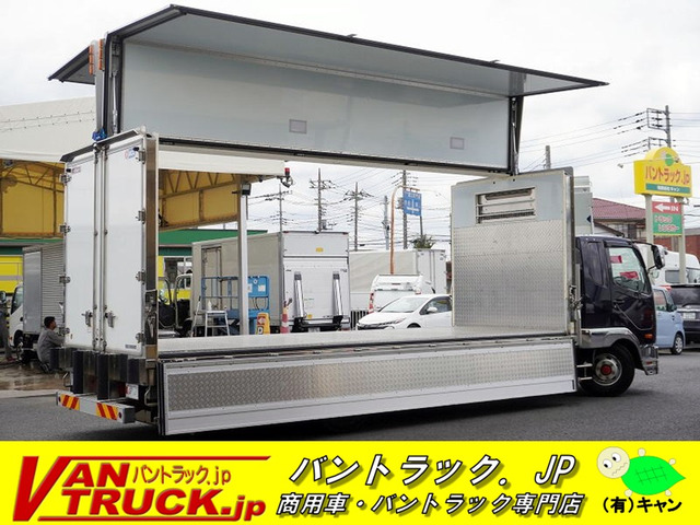 ファイター ウィング 4t ワイド ベッド付 冷凍ウイング