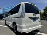 セレナ 2.0 ハイウェイスター Vセレクション+Safety S-HYBRID E プッシュスタート 後...