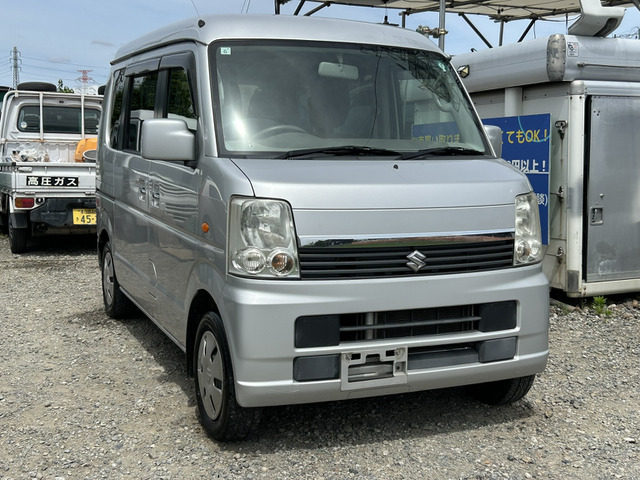 エブリイワゴン ウィズ 車いす移動車 リヤシート付 電動固定式 4WD
