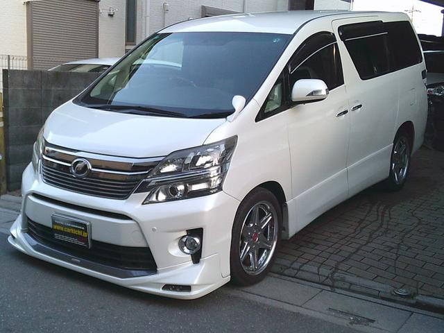 ヴェルファイア  車いす仕様車 スロープタイプ1 電動スローパー 二台積み 地デジナビTV