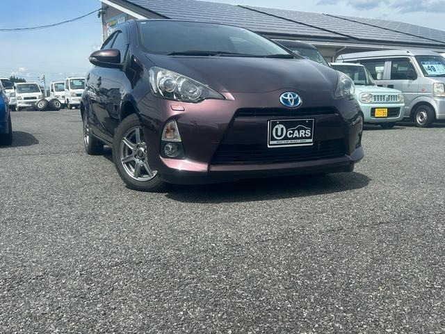 アクア 1.5 S 車検R9.10まで ナビ ETC