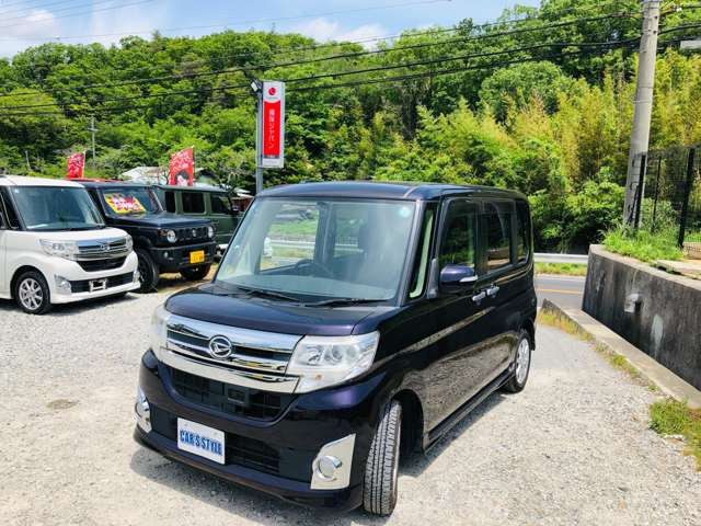ダイハツ タントカスタム X SA 修復歴無しナビTVBluetooth の中古車