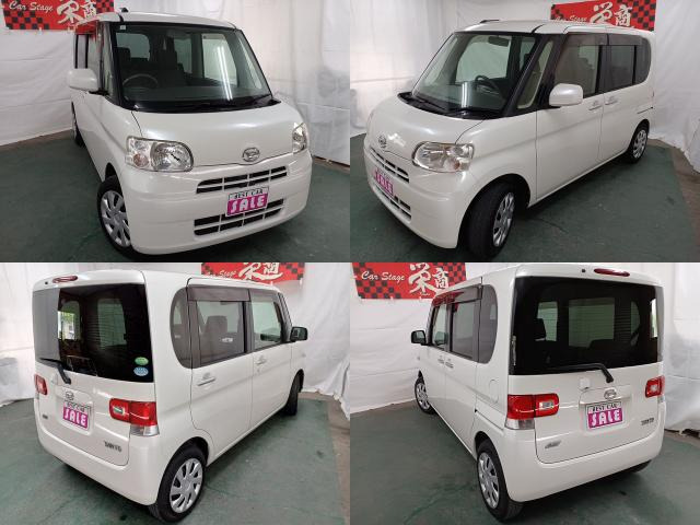 ダイハツ タント X リミテッド 車検費用込1年保証BカメTVナビ片電スラ