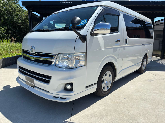 ハイエース 2.7 GL ロング ミドルルーフ 4WD ETC バックカメラ ヒッチ 4WD