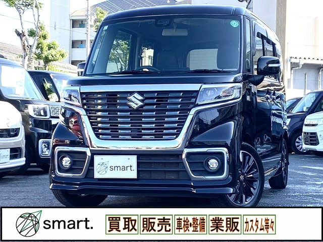 スペーシアカスタム ハイブリッド(HYBRID) XS 衝突軽減/両電スラ/ナビTV/Bカメラ