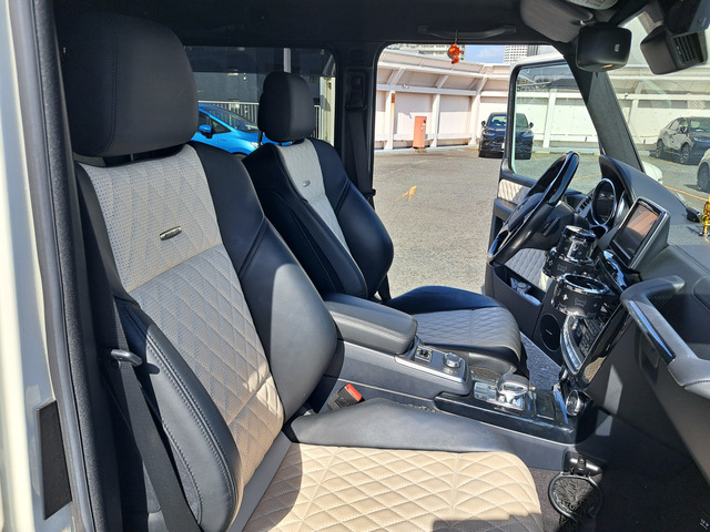 メルセデス・ベンツ Gクラス AMG G63 4WD 1オーナー 左H 黒/白本革