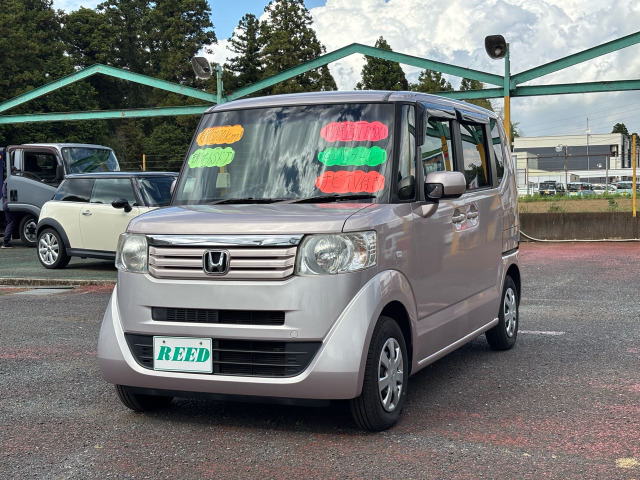 N-BOX G Lパッケージ 8.5万km 左リアドアオート ナビ付