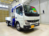 お問合せ管理No.E756 R6 キャンター 3t 全低床 標準セミロング タダノ4段クレーン付 未使用車